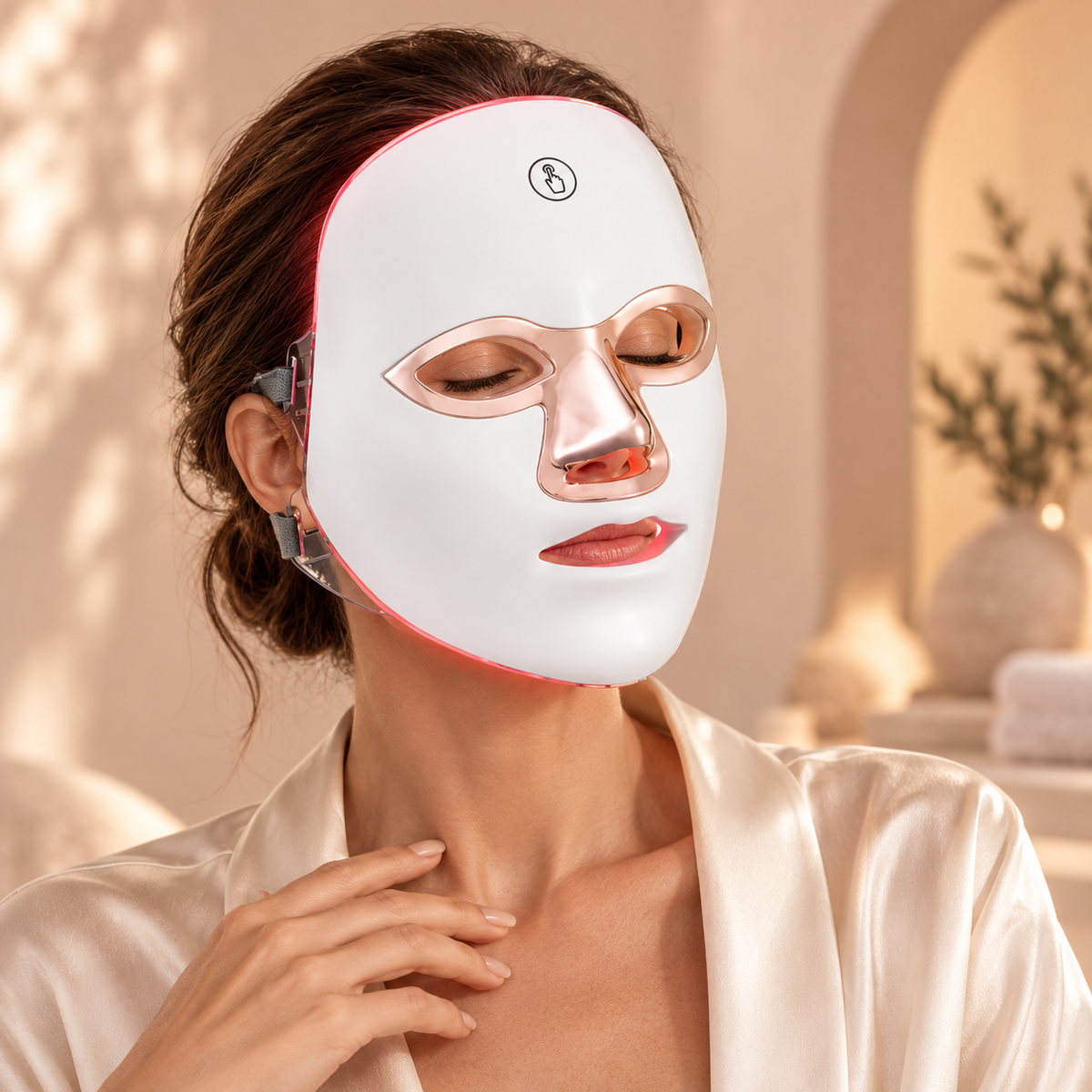 XIBELLA - Máscara facial LED de 7 colores.